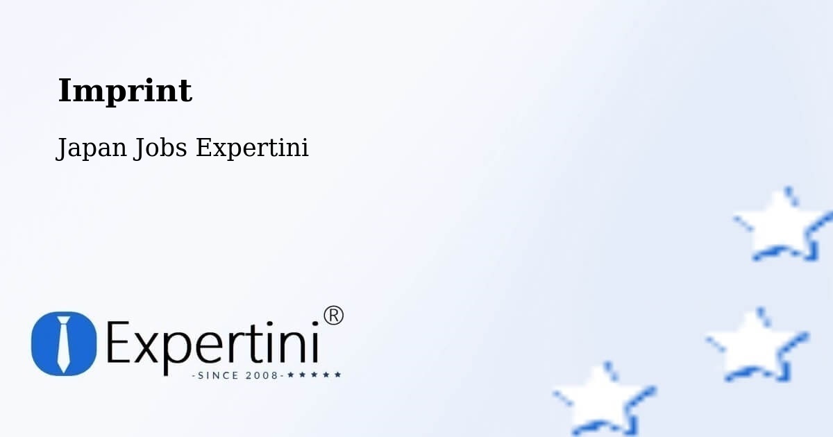 Imprint – Akita Shi - Japan Jobs Expertini